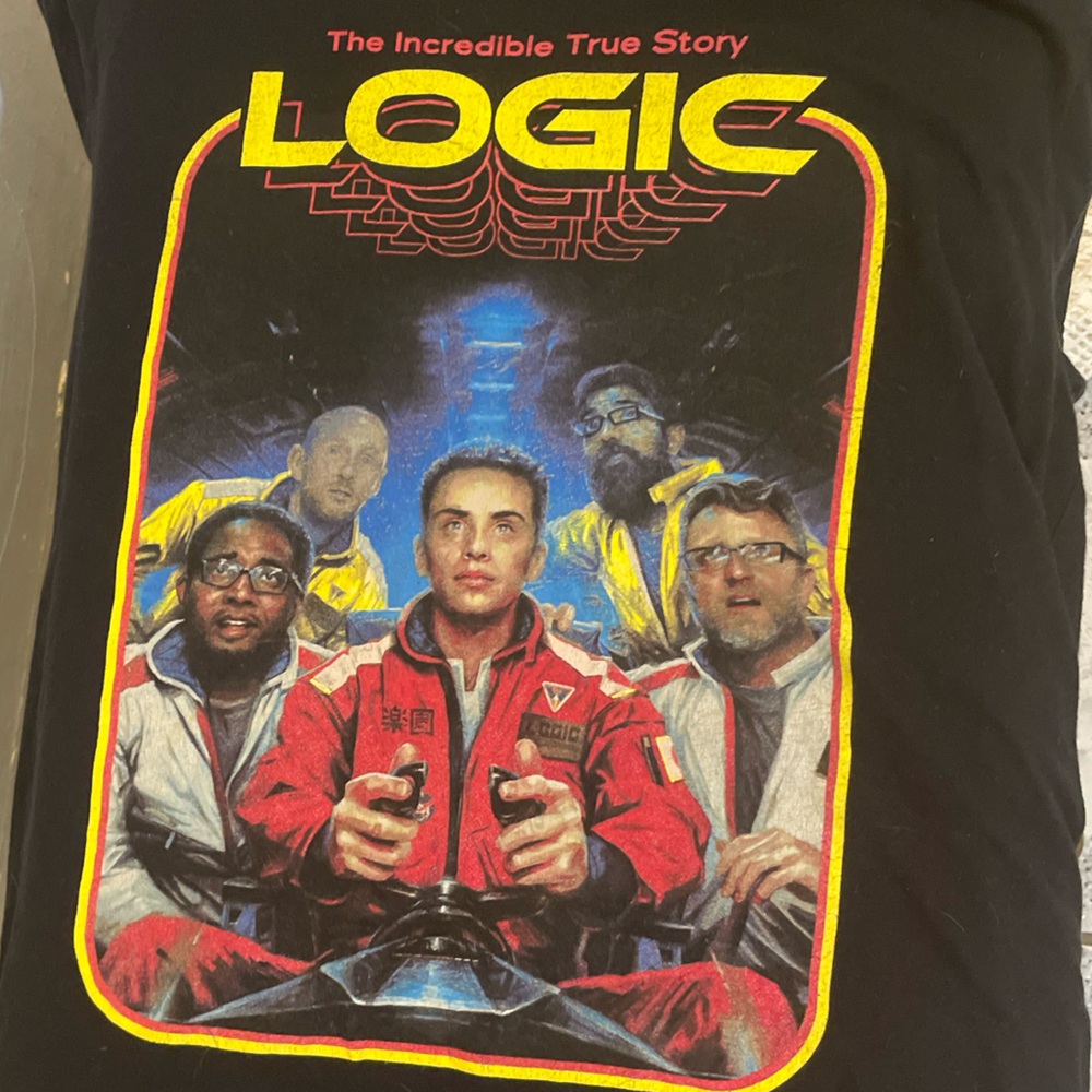Logic merchandise tshirt, the incredible true story youthL (runs small)
